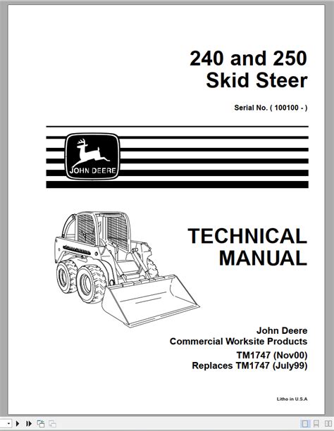 2000 john deere 240 skid steer problems|jd skid steer troubleshooting chart.